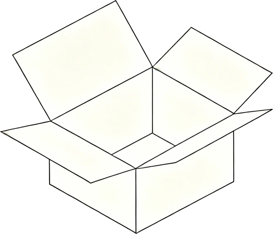 An open box — everything you need, nothing you don't